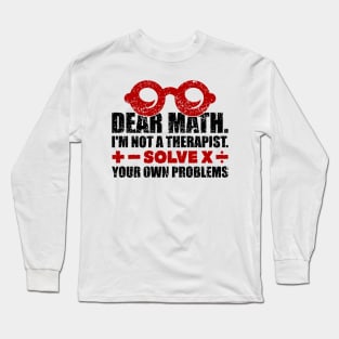 Dear-math Long Sleeve T-Shirt